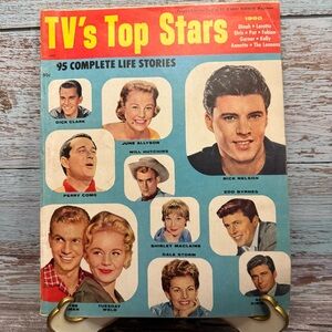 Vintage 1960 TV’s Top Stars Magazine